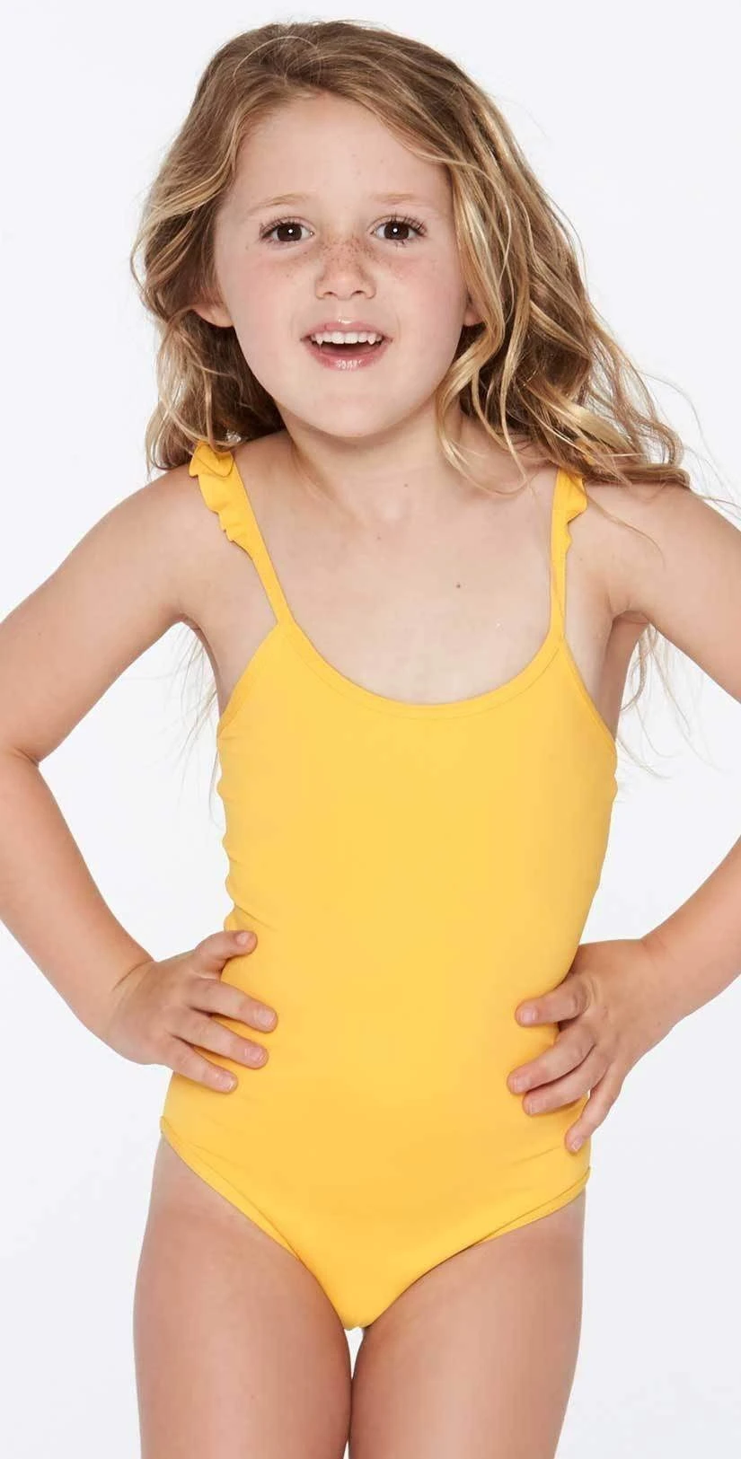 L Space Little L* Katie One Piece In Sunshine Gold BLKAM18-SUG 3 L Space Little L* Katie One Piece In Sunshine Gold BLKAM18-SUG