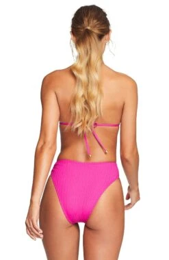Vitamin A EcoRib Cosmo Halter Bikini Top -Meer Traum Geschaft 252TERMGB