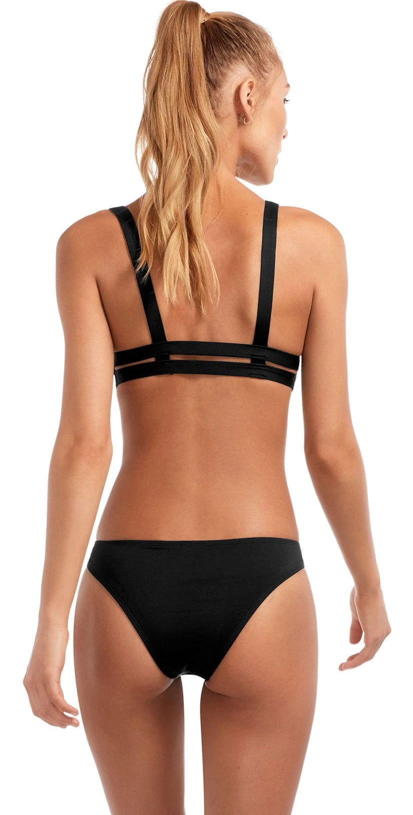 Vitamin A EcoLux Neutra Hipster Bikini Bottom In Black 3 Vitamin A EcoLux Neutra Hipster Bikini Bottom In Black