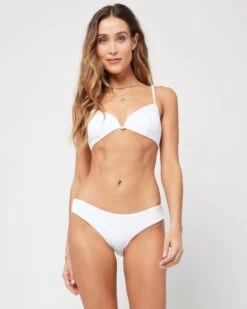 Ribbed Helena Bikini Top