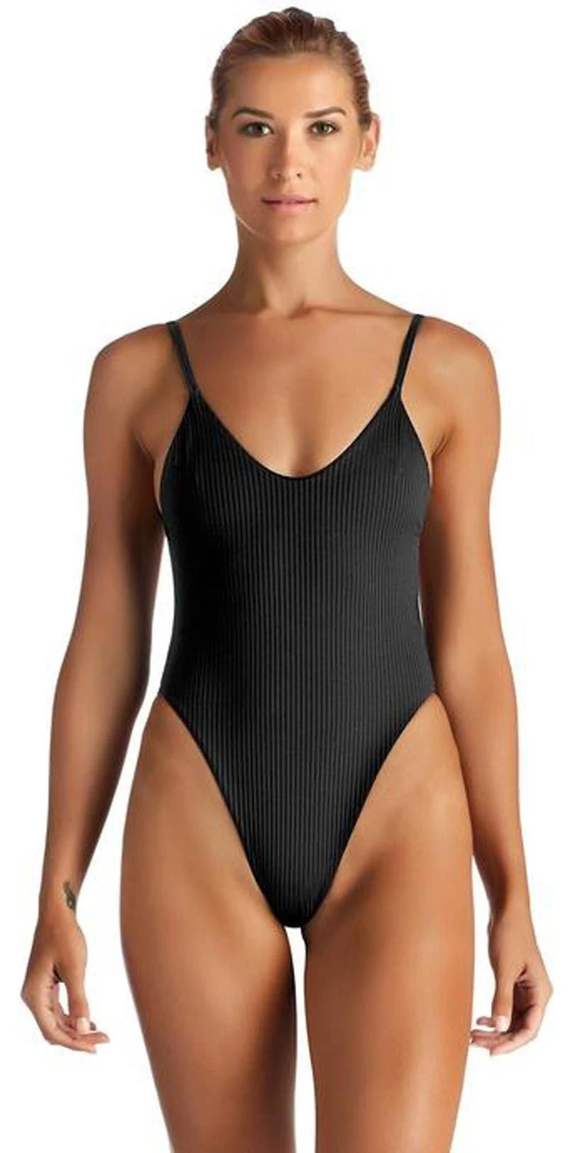 Vitamin A EcoRib Yasmeen One Piece In Black 3 Vitamin A EcoRib Yasmeen One Piece In Black
