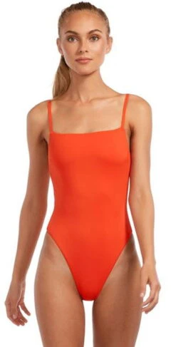 Vitamin A EcoLux Edie One Piece Swimsuit In Papavero