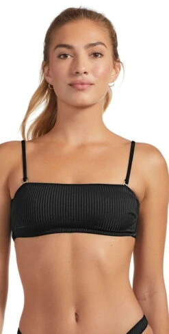 Vitamin A EcoRib Mila Bikini Top In Black 12 Vitamin A EcoRib Mila Bikini Top In Black -Meer Traum Geschaft 902T ERB 812B ERB 0260 T2