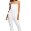 Vitamin A Moonlight Jumpsuit In White -Meer Traum Geschaft 902jrcw