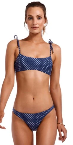 Vitamin A Bella Bikini Top In Rumba Dots