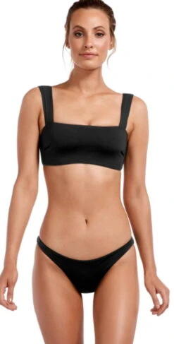 Vitamin A EcoLux Venus Bikini Top In Black
