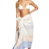 Vitamin A Aluna Organic Cotton Beach Wrap -Meer Traum Geschaft ABBSBWF