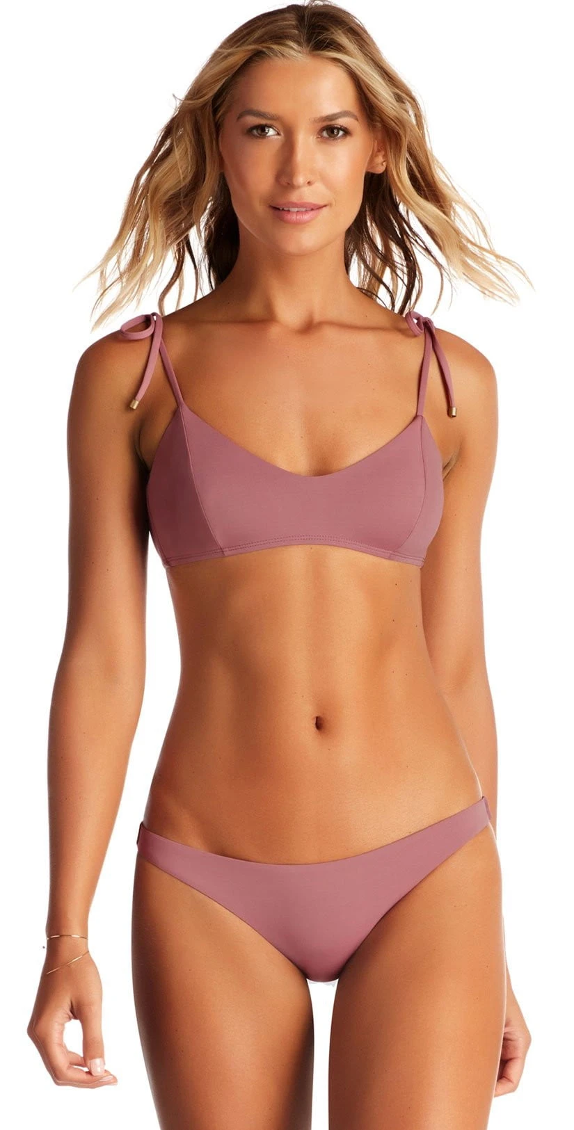 Vitamin A EcoLux Zuma Bralette Bikini Top In Dusty Rose 5 Vitamin A EcoLux Zuma Bralette Bikini Top In Dusty Rose – Bild 3