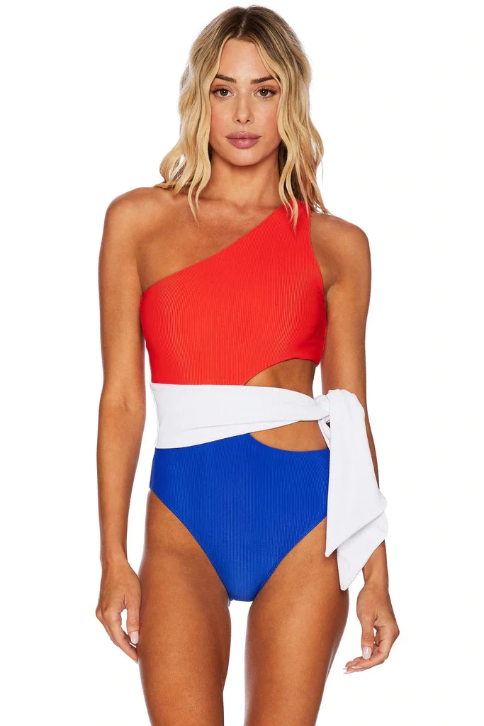 Beach Riot Carlie One Piece In American Colorblock 4 Beach Riot Carlie One Piece In American Colorblock – Bild 2