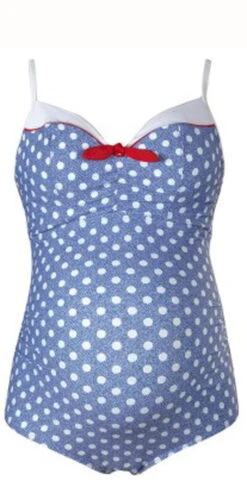 Cache Coeur Maternity Marilyn One Piece Swimsuit BM167-JEAN -Meer Traum Geschaft Cache Coeur marilyn Front ad04a7fa 30b0 4669 aab5 be2ebcd24133