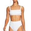 Vitamin A Nico Bikini Top In White EcoTex -Meer Traum Geschaft FS902TWETF