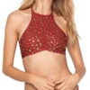 Beach Riot Madison High Neck Studded Halter Top In Sienna ASIEHT-SIE -Meer Traum Geschaft beach riot madison top alexandra btm cooperstuds front a0455e84 10ac 478e 8399 8807e3e44792