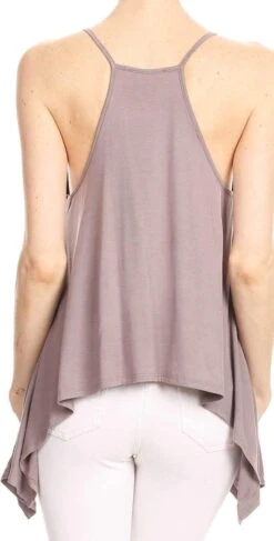 Bear Dance Solid Spaghetti Strap Top In Purple Grey T2440 -Meer Traum Geschaft beardancepurplehgihnecktank2018T2440 GREY 22 fbce02bc 416d 4bda 98f2 6673118e7d8f