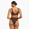 Vitamin A Sienna High Waist Bottom- Chocolate Ecorib -Meer Traum Geschaft choc3