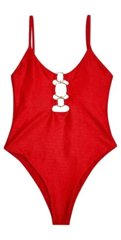 Beach Bunny Katrina One Piece Swimsuit In Red B191471P REDD -Meer Traum Geschaft katrina b191471p redd 1800x cda7a90d 2393 4603 82bb f1ad0544522e