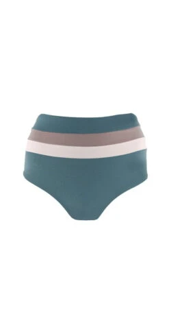 L Space Color Block Portia Bottom In Slated Glass CBPSC18-SLG -Meer Traum Geschaft l space portia bottomCBPSC18 SLG