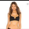 Ribbed Lee Lee Bikini Top In Black -Meer Traum Geschaft leelee2