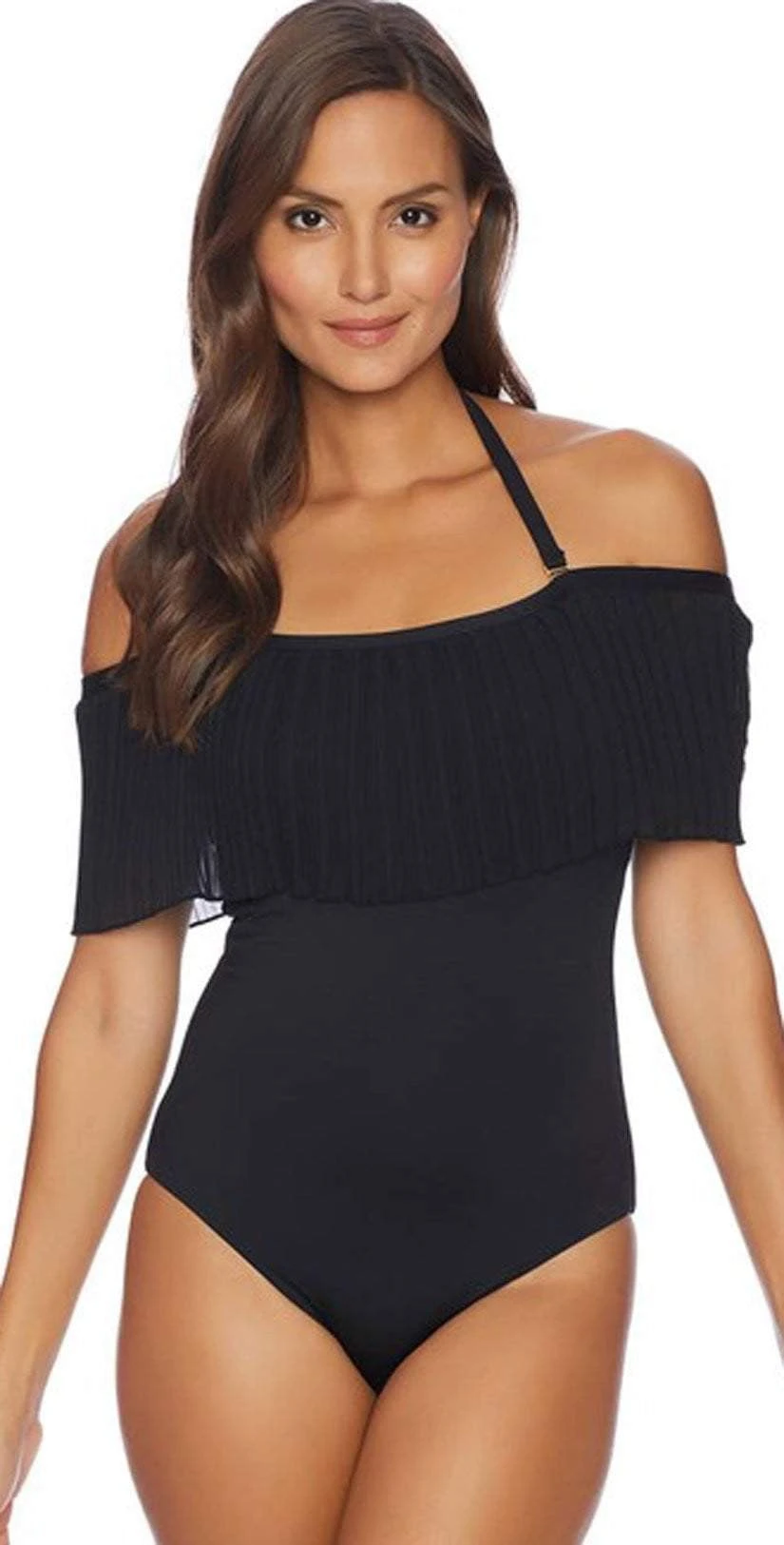 Luxe Aphrodite Plisse (Please Say) Ruffle One Piece Swimsuit 4 Luxe Aphrodite Plisse (Please Say) Ruffle One Piece Swimsuit – Bild 3