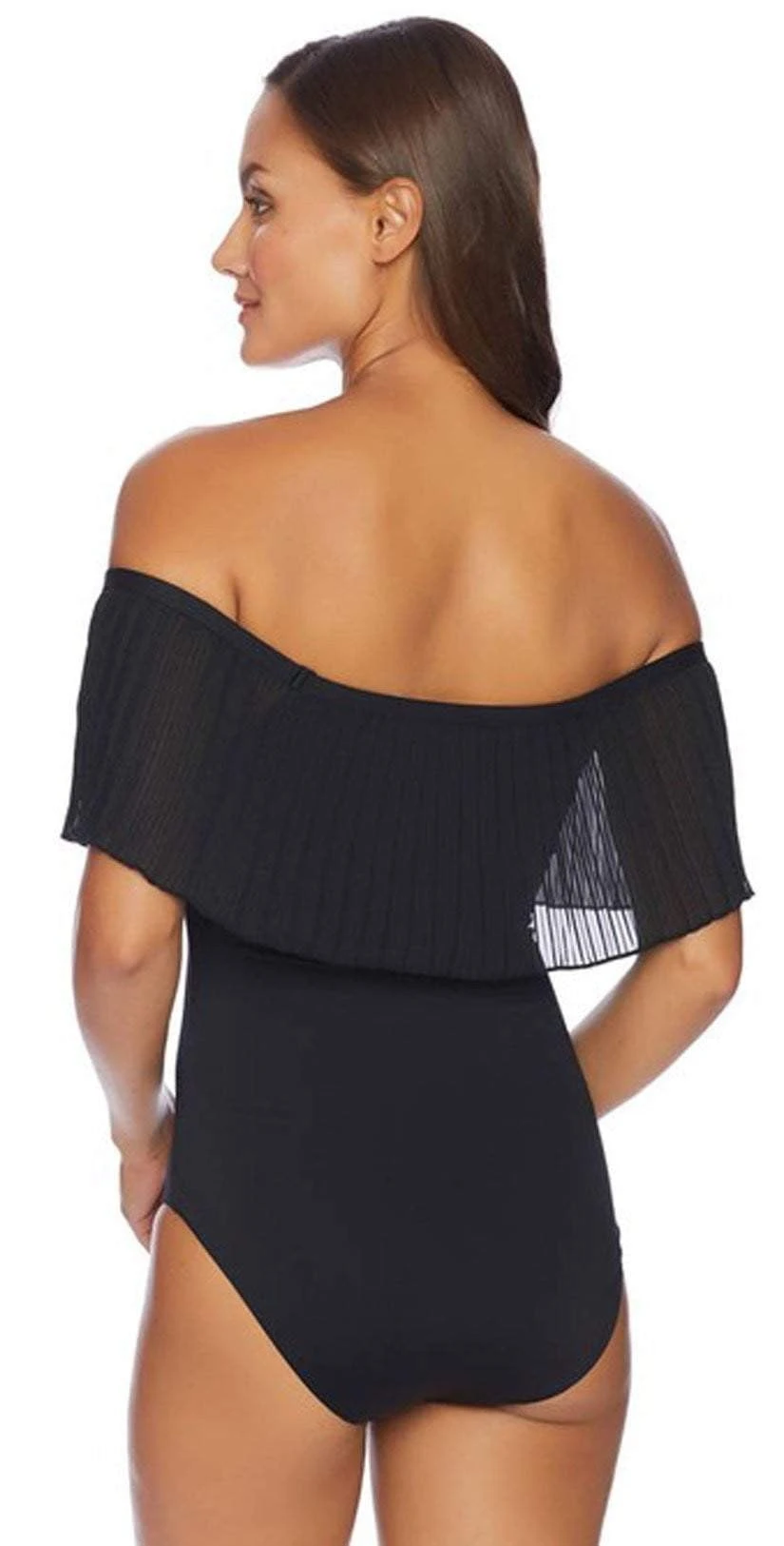 Luxe Aphrodite Plisse (Please Say) Ruffle One Piece Swimsuit 3 Luxe Aphrodite Plisse (Please Say) Ruffle One Piece Swimsuit – Bild 2