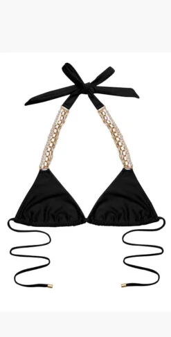Beach Bunny Pretty In Pearls Triangle Bikini Top In Black Or Poppy 12 Beach Bunny Pretty In Pearls Triangle Bikini Top In Black Or Poppy -Meer Traum Geschaft pretty in pearls b19128t1 blck