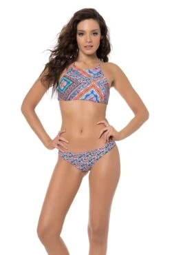 Red Carter High Neck Laurel Cannon Blossom Bikini Top RCLC117241-Multi -Meer Traum Geschaft redcarter2017laurelcannonblossom b45da554 1e40 49fc b6c5 0ea5440b2bf9