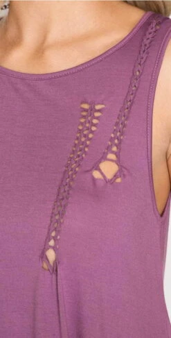 She + Sky Sleeveless Top With Braided Cutout Detail SL5262 -Meer Traum Geschaft she and sky shirtSL5262 Color 14 970f41ba 6b1e 4eb9 835c e33fb93efd35