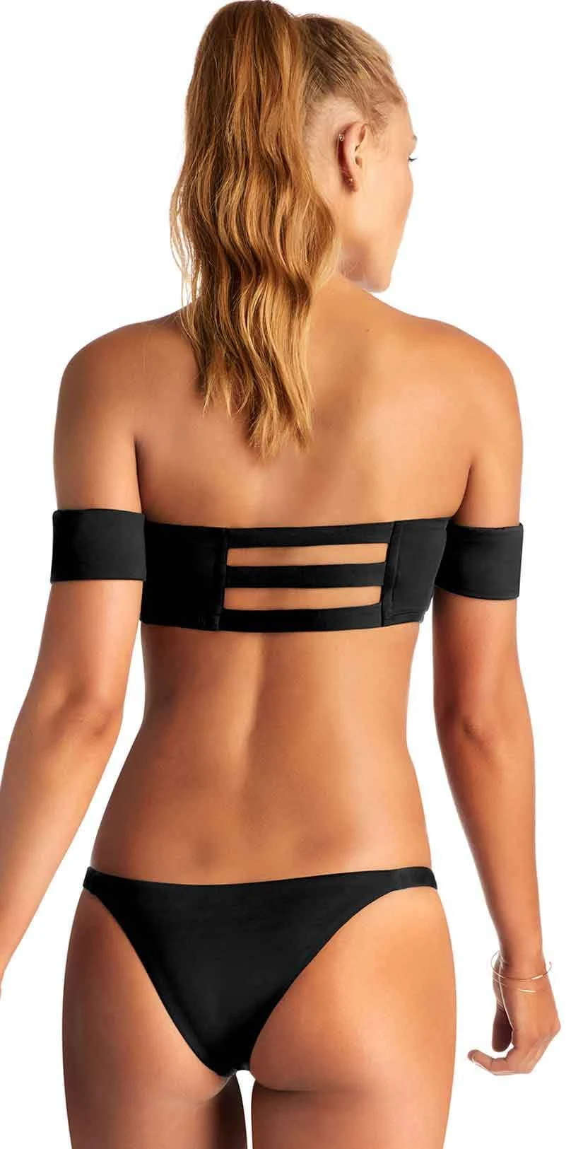 Vitamin A Havana EcoLux Bandeau Bikini Top In Black 4 Vitamin A Havana EcoLux Bandeau Bikini Top In Black – Bild 2