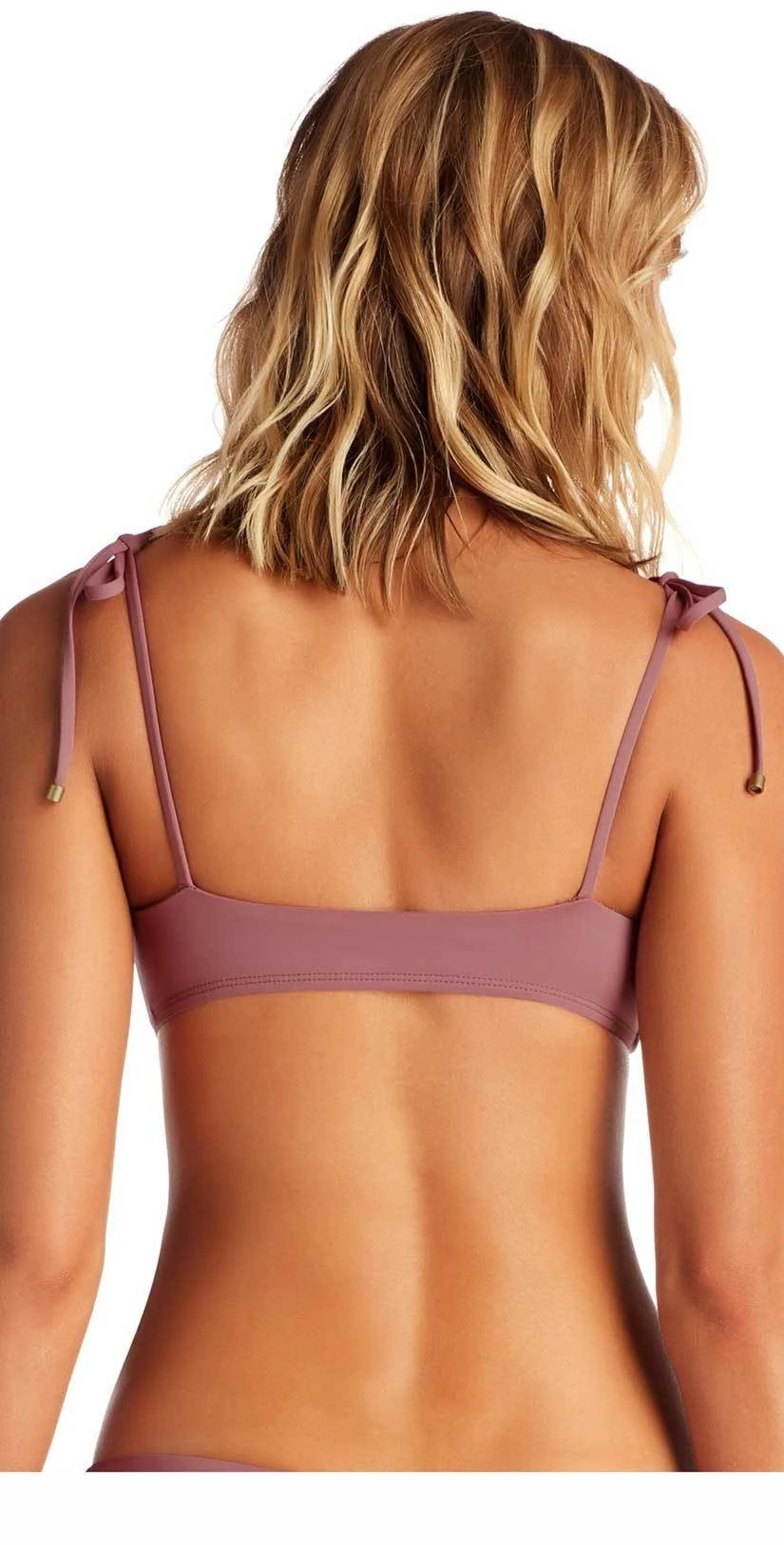Vitamin A EcoLux Zuma Bralette Bikini Top In Dusty Rose 4 Vitamin A EcoLux Zuma Bralette Bikini Top In Dusty Rose – Bild 2